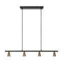Lucide TIANA - Suspension - 4xGU10 (MR16) - Champagne Couleur - Essential