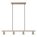 Lucide TIANA - Suspension - 4xGU10 (MR16) - Taupe - Essential