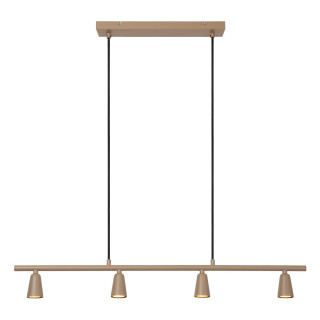 Lucide TIANA - Suspension - 4xGU10 (MR16) - Taupe - Essential