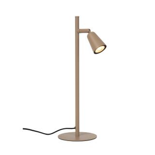 Lucide TIANA - Lampe de table - 1xGU10 (MR16) - Taupe - Essential