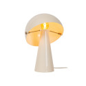 Lucide BARONE - Lampe de table - Ø 23 cm - 1xE27 - Crème - Vibes