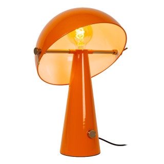Lucide BARONE - Lampe de table - Ø 38 cm - 1xE27 - Orange - Vibes