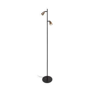 Lucide TIANA - Lampadaire - 2xGU10 (MR16) - Champagne Couleur - Essential