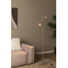 Lucide TIANA - Lampadaire - 2xGU10 (MR16) - Taupe - Essential
