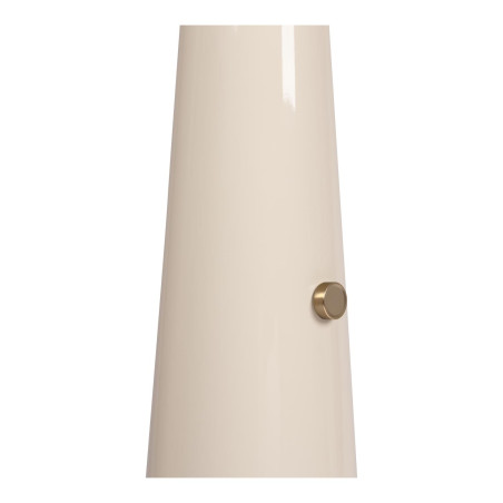 Lucide BARONE - Lampadaire - Ø 52,6 cm - 1xE27 - Crème - Vibes