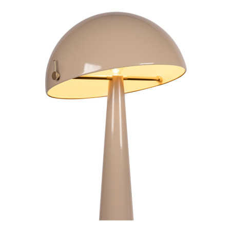 Lucide BARONE - Lampadaire - Ø 52,6 cm - 1xE27 - Taupe - Vibes