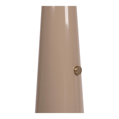 Lucide BARONE - Lampadaire - Ø 52,6 cm - 1xE27 - Taupe - Vibes