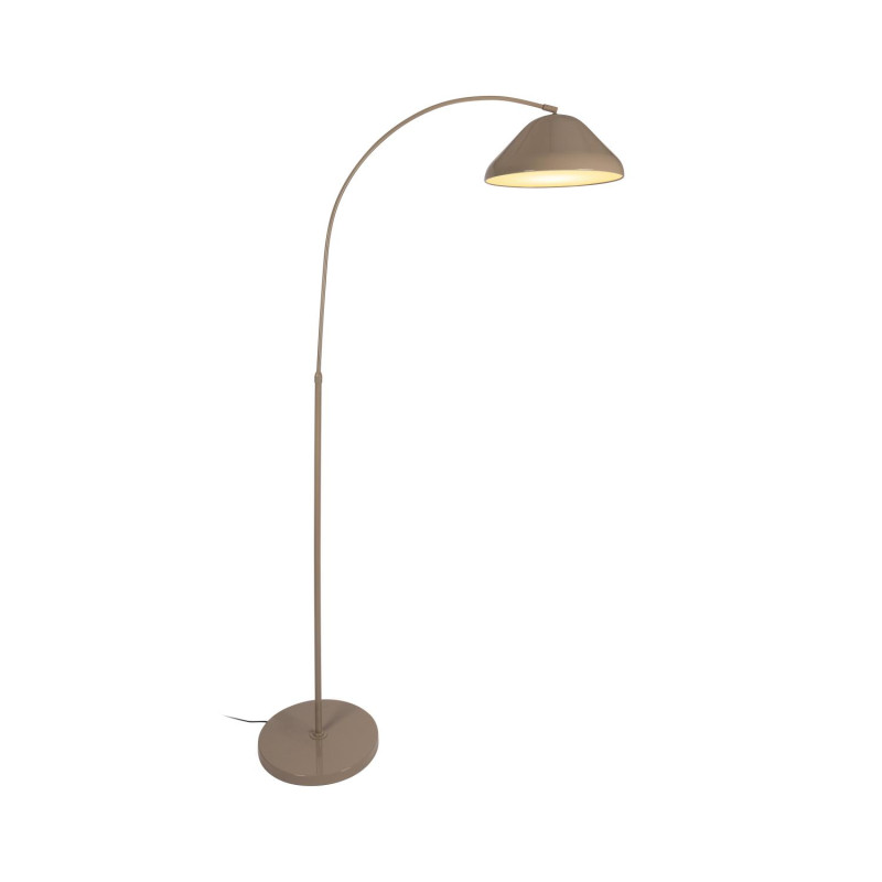 Lucide ANDRES - Lampadaire - 1xE27 - Taupe - Vibes
