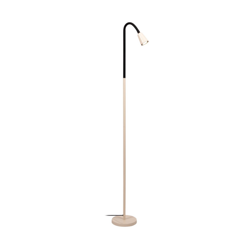 Lucide JASPER - Lampadaire / lampe de lecture - 1xGU10 (MR16) - Crème - Essential