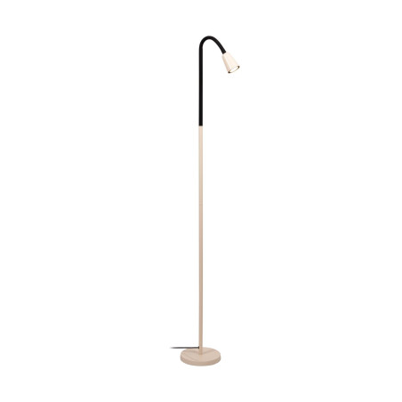Lucide JASPER - Lampadaire / lampe de lecture - 1xGU10 (MR16) - Crème - Essential