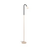 Lucide JASPER - Lampadaire / lampe de lecture - 1xGU10 (MR16) - Crème - Essential