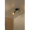 Lucide TIANA - Spot mural / Applique mural - 2xGU10 (MR16) - Champagne Couleur - Essential