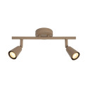 Lucide TIANA - Spot mural / Applique mural - 2xGU10 (MR16) - Taupe - Essential
