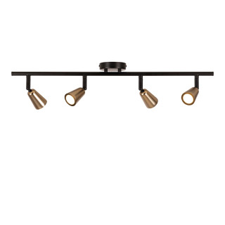 Lucide TIANA - Spot plafond - 4xGU10 (MR16) - Champagne Couleur - Essential