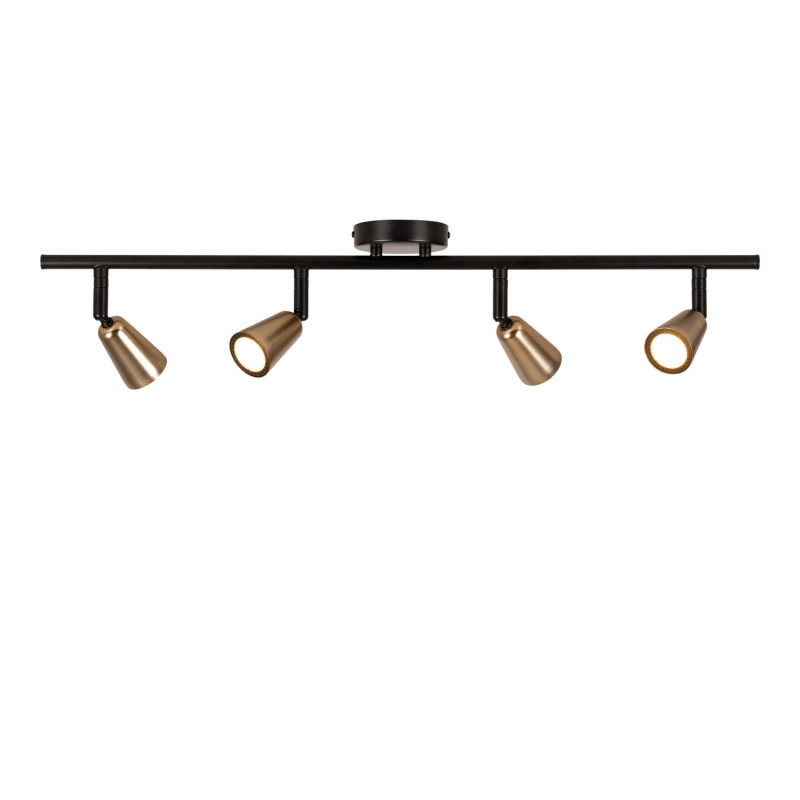 Lucide TIANA - Spot plafond - 4xGU10 (MR16) - Champagne Couleur - Essential