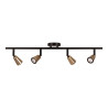 Lucide TIANA - Spot plafond - 4xGU10 (MR16) - Champagne Couleur - Essential