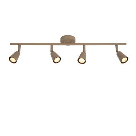 Lucide TIANA - Spot plafond - 4xGU10 (MR16) - Taupe - Essential