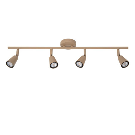 Lucide TIANA - Spot plafond - 4xGU10 (MR16) - Taupe - Essential
