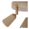 Lucide TIANA - Spot plafond - 3xGU10 (MR16) - Taupe - Essential