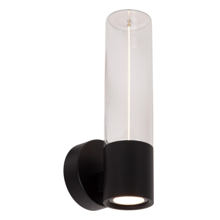 Lucide FILANI - Applique murale Intérieur/Extérieur - LED - 1x8W 2700K - IP54 - Noir - Essential