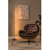 Lucide FINAN - Lampadaire - LED Dim. - 1x32W 2700K - Noir