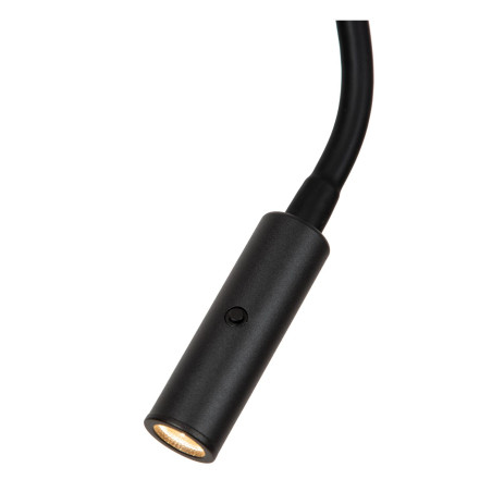 Lucide MAGIC - Lampadaire - Ø 24 cm - 1xE27 - Noir - Réf. 68711/82/30