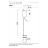 Lucide MAGIC - Lampadaire - Ø 24 cm - 1xE27 - Noir - Réf. 68711/82/30