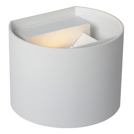 Lucide AXI - Spot mural / Applique mural Salle de bains - LED - 2x3,5W 2700K - IP54 - Angle du - L 13,5 x P - Réf. 69201/06/31