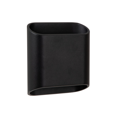Lucide ATILA - Applique murale Intérieur/Extérieur - LED Dim. - 2x5W 2700K - IP65 - Noir - L 16 x P 6,3 x H 18 cm