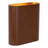 Lucide ATILA - Applique murale Intérieur/Extérieur - LED Dim. - 2x5W 2700K - IP54 - Rouille