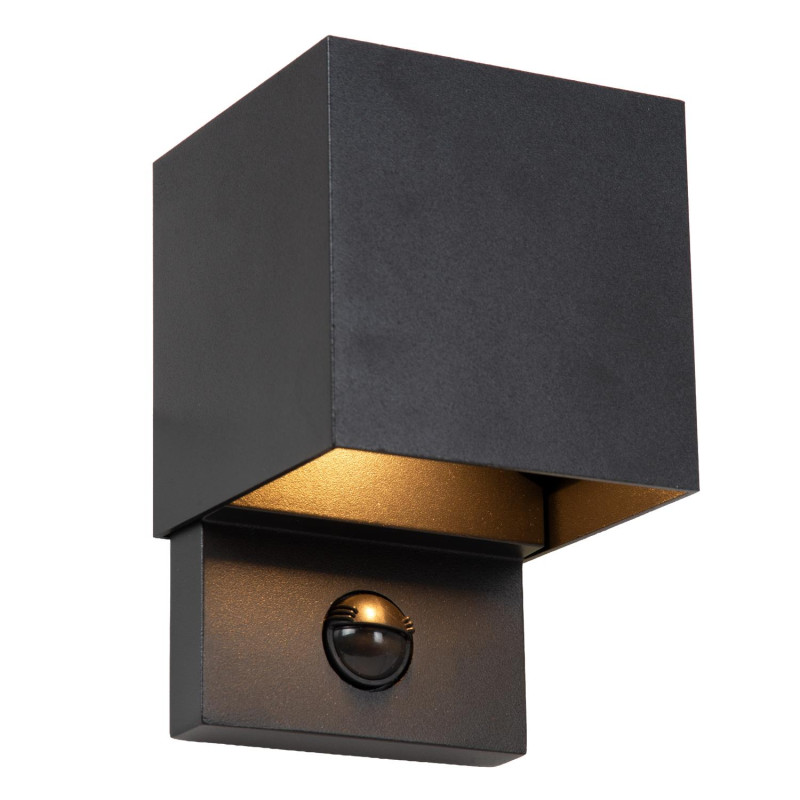 Lucide TADZIO - Applique murale Intérieur/Extérieur - LED - CCT - 1x7W 2700K/4000K - IP65 - - L 10,2 x P 10 - Réf. 69810/07/30