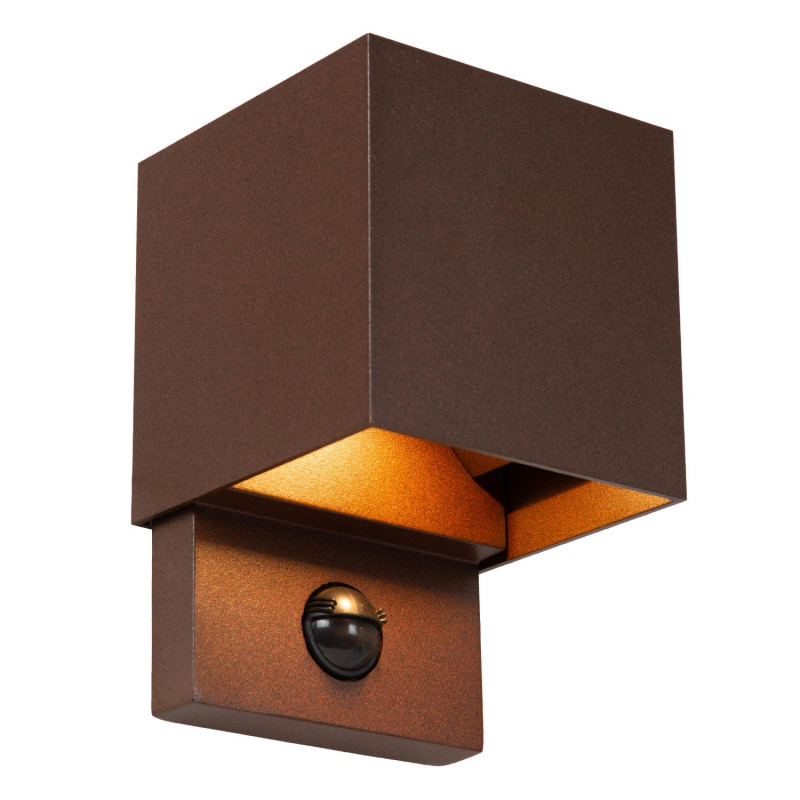 Lucide TADZIO - Applique murale Intérieur/Extérieur - LED - CCT - 1x7W 2700K/4000K - IP65 - - L 10,2 x P 10 - Réf. 69810/07/97