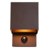 Lucide TADZIO - Applique murale Intérieur/Extérieur - LED - CCT - 1x7W 2700K/4000K - IP65 - - L 10,2 x P 10 - Réf. 69810/07/97