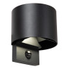 Lucide TADZIO - Applique murale Intérieur/Extérieur - LED - CCT - 1x7W 2700K/4000K - IP65 - - L 11,9 x P - Réf. 69811/07/30