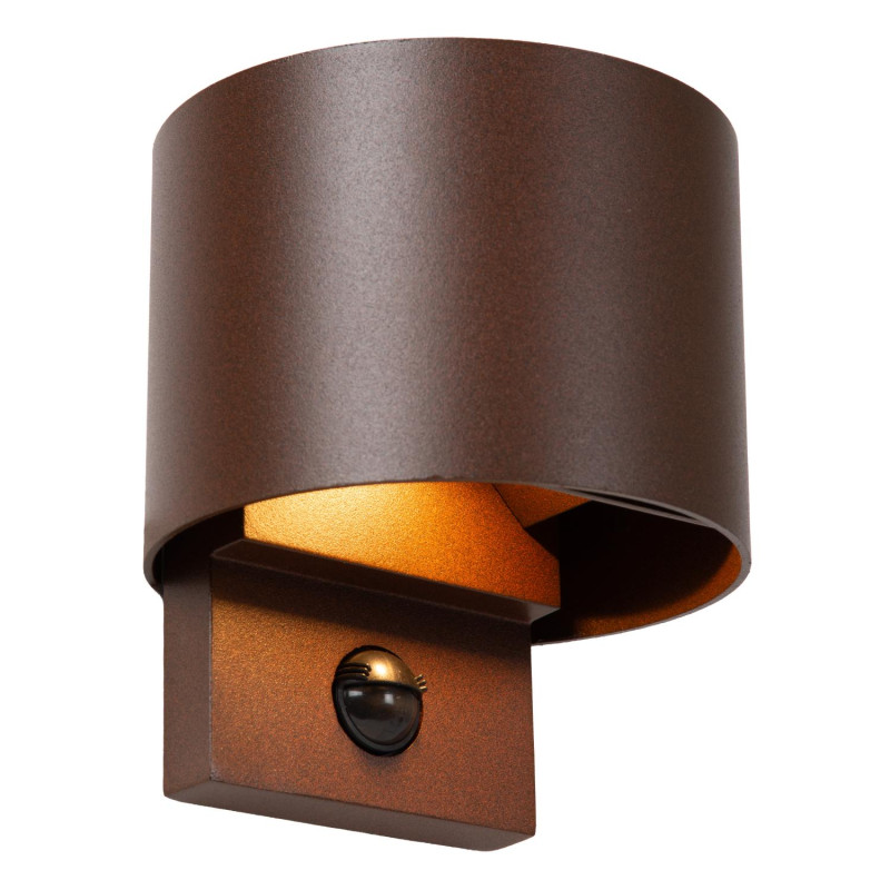 Lucide TADZIO - Applique murale Intérieur/Extérieur - LED - CCT - 1x7W 2700K/4000K - IP65 - - L 11,9 x P - Réf. 69811/07/97