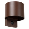 Lucide TADZIO - Applique murale Intérieur/Extérieur - LED - CCT - 1x7W 2700K/4000K - IP65 - - L 11,9 x P - Réf. 69811/07/97