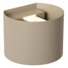 Lucide ARMIN - Spot mural / Applique mural Salle de bains - LED Dim. - CCT - 2x3,5W 2200K/3000K - - L 12 x P - Réf. 69816/06/41