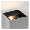 Lucide ARMIN - Spot mural / Applique mural Salle de bains - LED Dim. - CCT - 2x3,5W 2200K/3000K - - L 10 x P - Réf. 69817/06/11