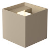 Lucide ARMIN - Spot mural / Applique mural Salle de bains - LED Dim. - CCT - 2x3,5W 2200K/3000K - - L 10 x P - Réf. 69817/06/41