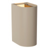 Lucide APLIS - Spot mural / Applique mural Intérieur/Extérieur - LED - CCT - 2x5W 2200K/3000K - IP54 - L 9,7 x P 7,2 x H 15 cm