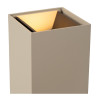 Lucide APLIS - Spot mural / Applique mural Intérieur/Extérieur - LED - CCT - 2x5W 2200K/3000K - IP54 - L 7,3 x P 7,2 x H 15 cm