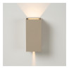 Lucide APLIS - Spot mural / Applique mural Intérieur/Extérieur - LED - CCT - 2x5W 2200K/3000K - IP54 - L 7,3 x P 7,2 x H 15 cm