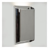 Lucide ATILA II - Applique murale Salle de bains - LED Dim. - CCT - 2x5W 2200K/3000K - IP54 - Chrome - - L 4 x P 14,5 x H 20 cm
