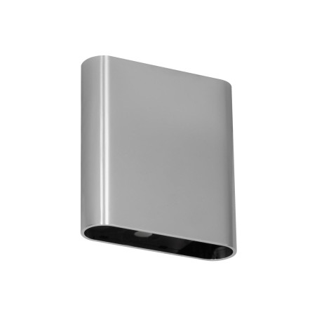 Lucide ATILA II - Applique murale Salle de bains - LED Dim. - CCT - 2x5W 2200K/3000K - IP54 - Chrome - - L 6,4 x P 16 x H 17 cm
