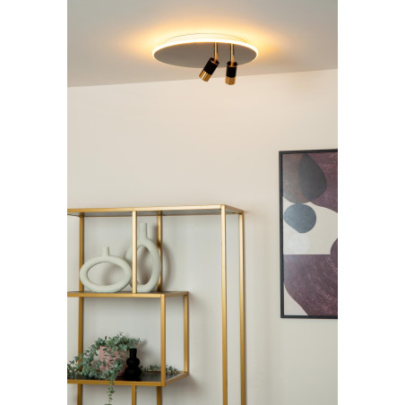 Lucide JUBEL - Plafonnier - Ø 40 cm - LED - CCT - 2500K/3000K - Canon Fusil