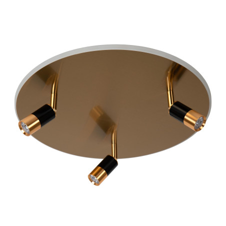 Lucide JUBEL - Plafonnier - Ø 48 cm - LED - CCT - 2500K/3000K - Or Mat / Laiton