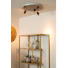 Lucide JUBEL - Plafonnier - Ø 48 cm - LED - CCT - 2500K/3000K - Or Mat / Laiton
