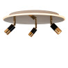 Lucide JUBEL - Plafonnier - Ø 48 cm - LED - CCT - 2500K/3000K - Or Mat / Laiton