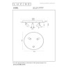 Lucide JUBEL - Plafonnier - Ø 48 cm - LED - CCT - 2500K/3000K - Or Mat / Laiton