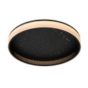 Lucide ESTREJA - Plafonnier - Ø 40 cm - LED 3 StepDim - CCT - 2500K/3000K - Noir